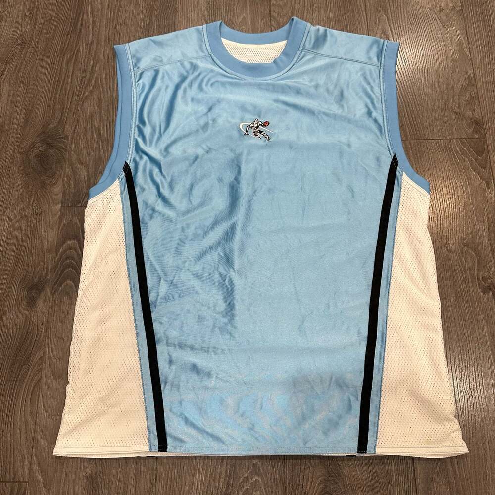 Vintage AND1 Basketball Sleeveless Jersey Blue